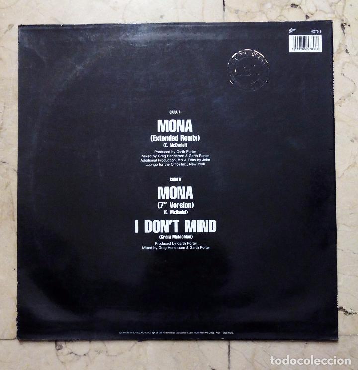 Discos de vinilo: MAXI SINGLE CRAIG McLACHLAN AND CHECK 1-2 - MONA - CBS 1990. - Foto 2
