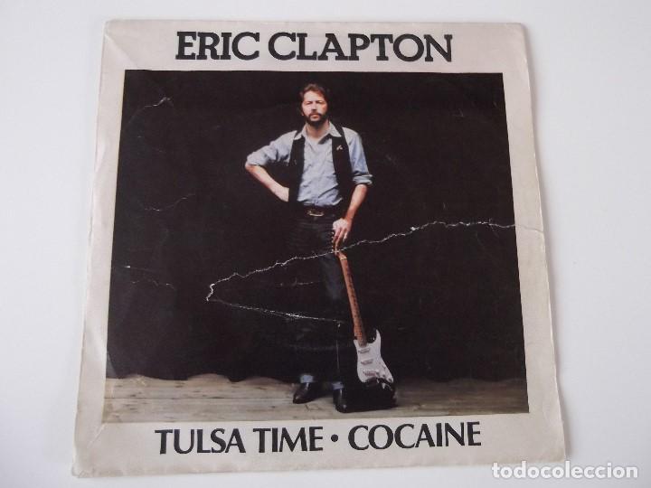 Discos de vinilo: ERIC CLAPTON - Tulsa time / Cocaine - Foto 1