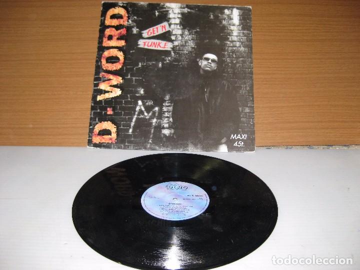 Discos de vinilo: D.WORD GET&acute;N FUNK.E. 1991 - Foto 1