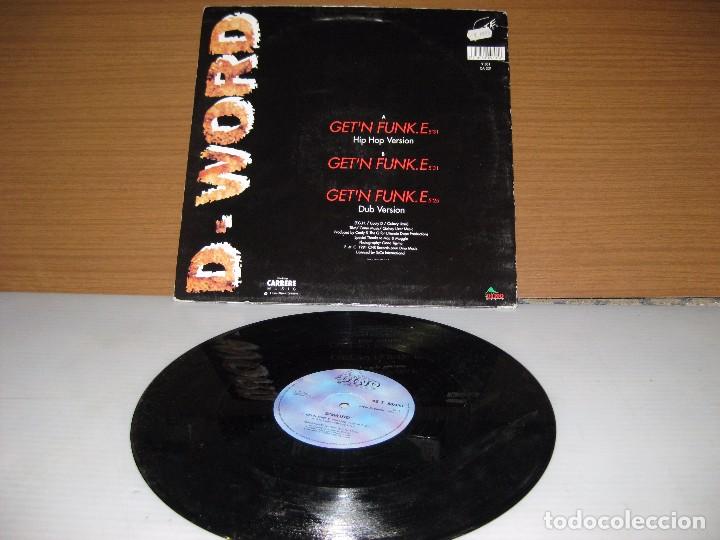 Discos de vinilo: D.WORD GET&acute;N FUNK.E. 1991 - Foto 2