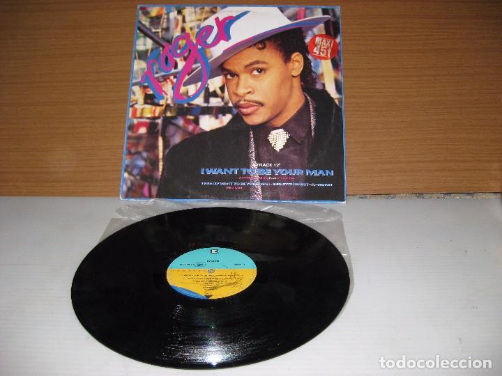 Discos de vinilo: ROGER. IWANTTO BE YOUR MAN 1987 - Foto 1