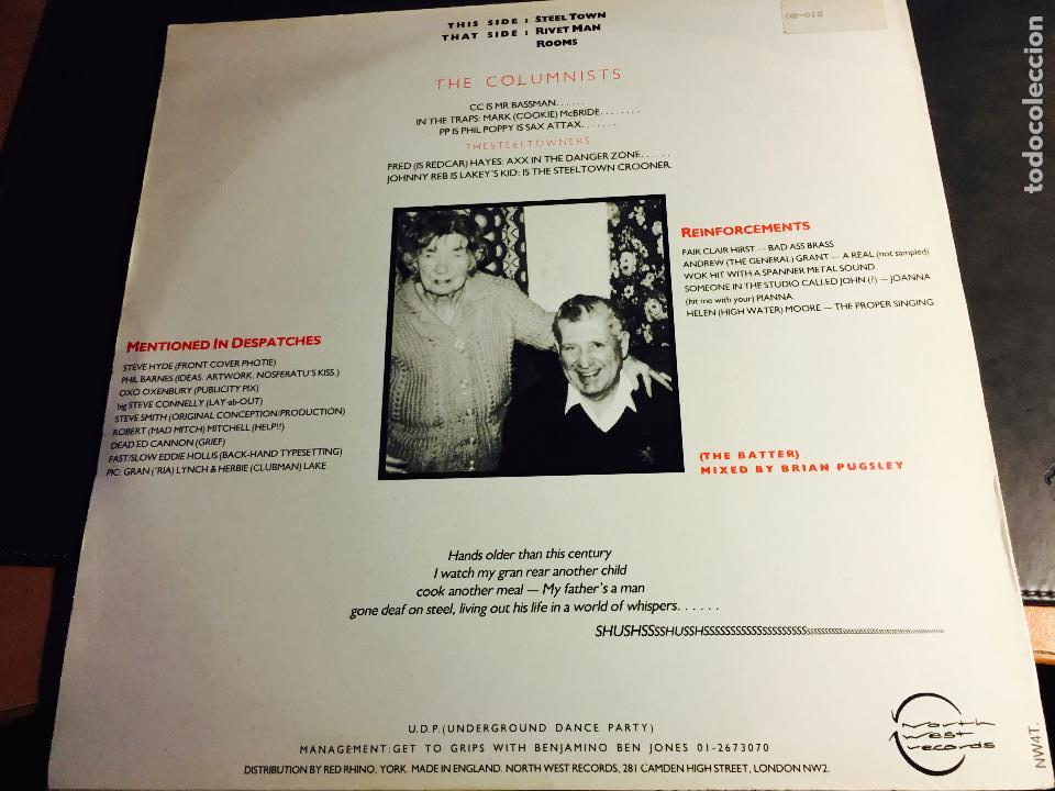 Discos de vinilo: 5TH COLUMN (STEEL TOWN) MAXI SINGLE UK (B-20) - Foto 3