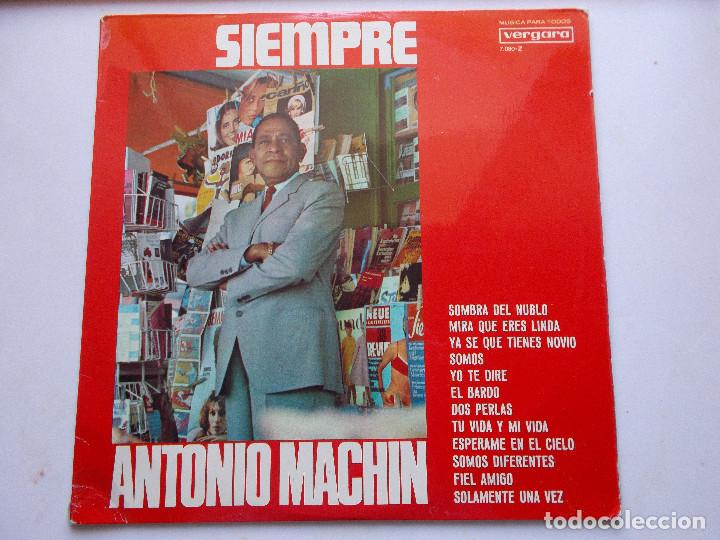 Discos de vinilo: ANTONIO MACH&Iacute;N - SIEMPRE - LP - 1968 - Foto 1