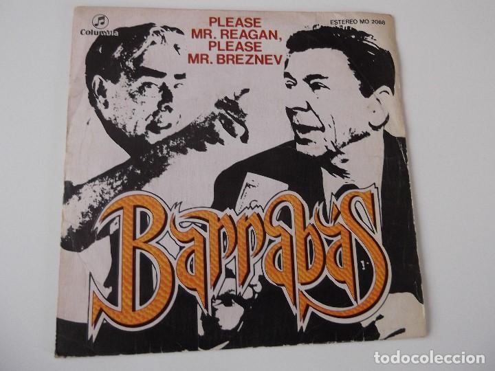 Discos de vinilo: BARRABAS - Please mr. Reagan, please mr. Breznev - Foto 1