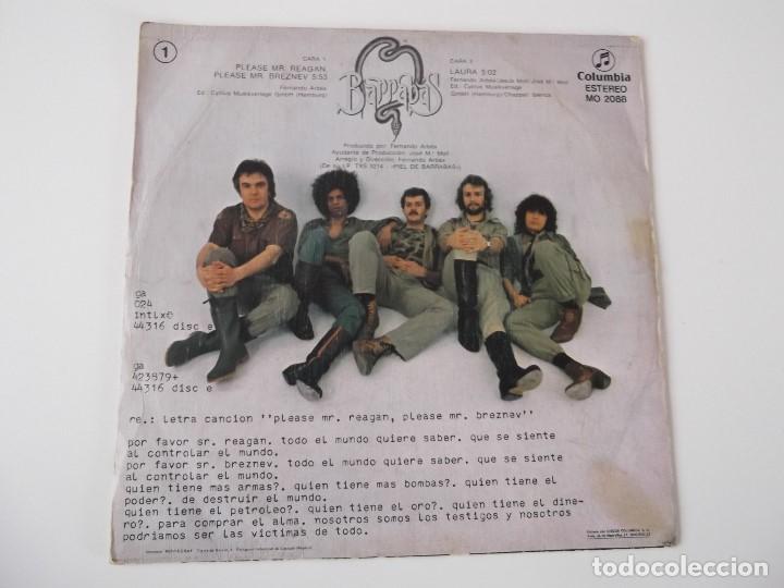 Discos de vinilo: BARRABAS - Please mr. Reagan, please mr. Breznev - Foto 2