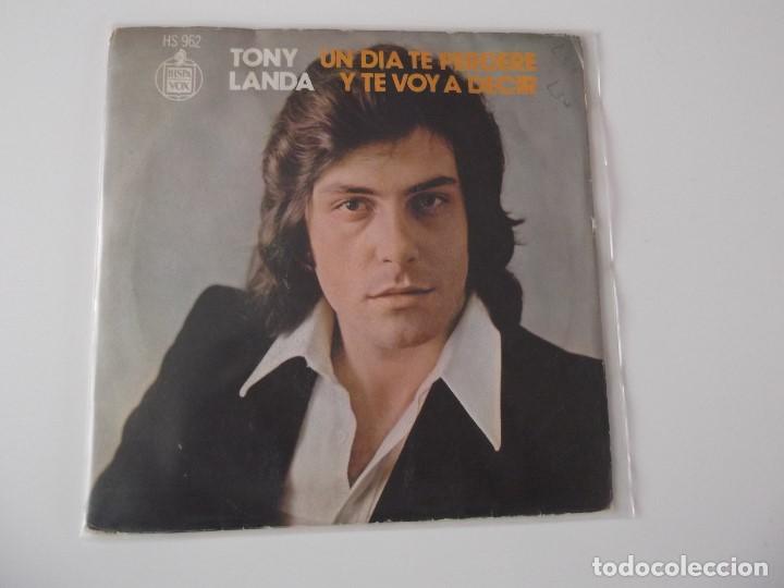 Discos de vinilo: TONY LANDA - Un d&iacute;a te perder&eacute; - Foto 1