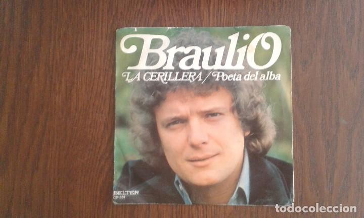 Discos de vinilo: single Braulio, Belter 08-561 a&ntilde;o 1976 - Foto 1