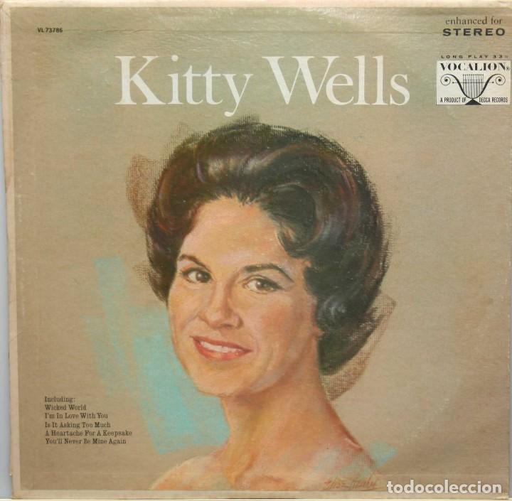 Discos de vinilo: KITTY WELLS LP USA sin fecha - Foto 1
