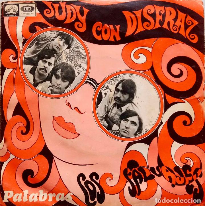 Discos de vinilo: LOS SALVAJES. JUDY CON DISFRAZ. SINGLE ESPA&Ntilde;A - Foto 1