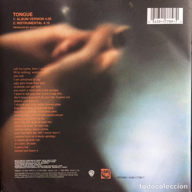 Discos de vinilo: R.E.M - Tongue Limited Edition num 1948 - Foto 2