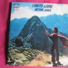 Discos de vinil: VICTOR JARA SG MOVIEPLAY GONG PROMO 1978 CANTO LIBRE/ CAMINANDO CAMINANDO CHILE FOLK. Lote 67016850