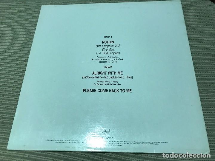 Discos de vinilo: JACKSONS - NOTHIN - MAXI EPIC 89 - Foto 2