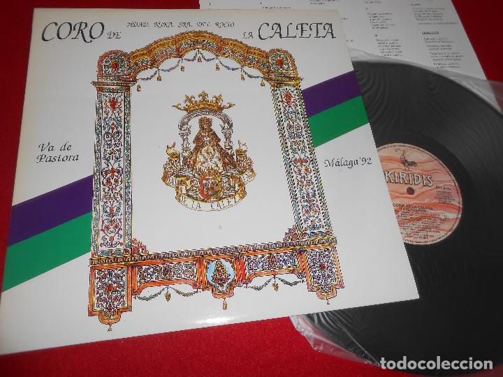 Vinyl-Schallplatten: CORO DE LA CALETA Va de pastora LP 1992 Kiridis HERMANDAD NUESTRA SE&Ntilde;ORA DEL ROCIO NUEVO
