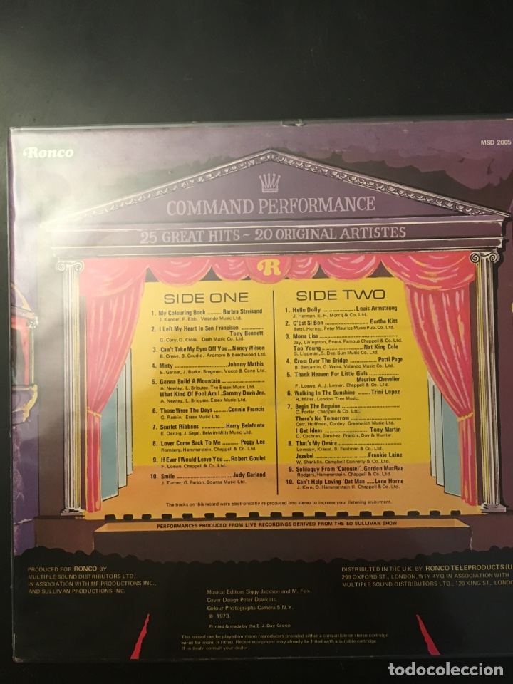 Discos de vinilo: Command Performance - Foto 4