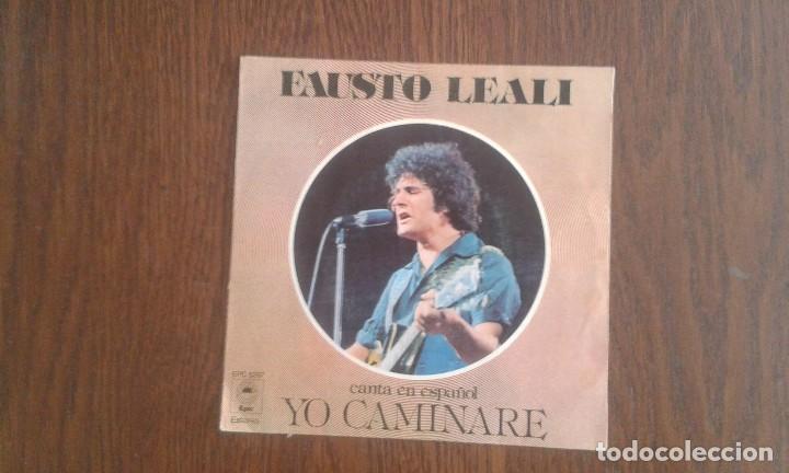 Discos de vinilo: single Fausto Leali, EPIC EPC 5287 a&ntilde;o 1977 - Foto 1