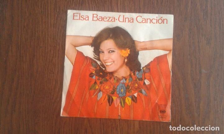 Discos de vinilo: single Elsa Baeza, CBS 6219 a&ntilde;o 1978 - Foto 1