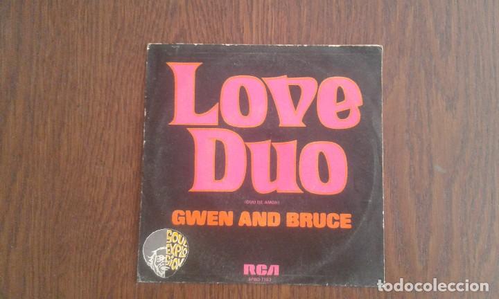 Disques de vinyle: single Gwen y Bruce, RCA SPBO 7103 a&ntilde;o 1976