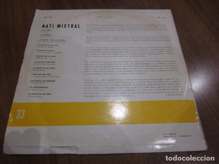 Discos de vinilo: Nati Mistral - Foto 2