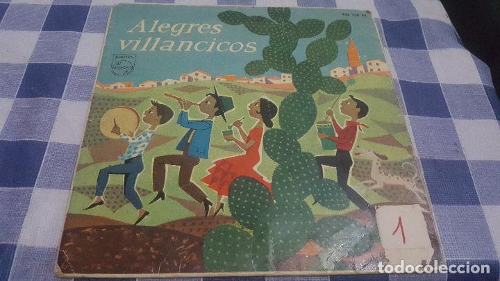 Discos de vinilo: ALEGRES VILLANCICOS - Foto 1