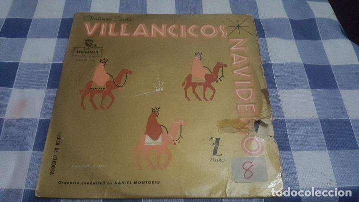 Discos de vinilo: VILLANCICOS NAVIDE&Ntilde;OS - Foto 1