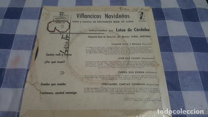 Discos de vinilo: VILLANCICOS NAVIDE&Ntilde;OS - Foto 2