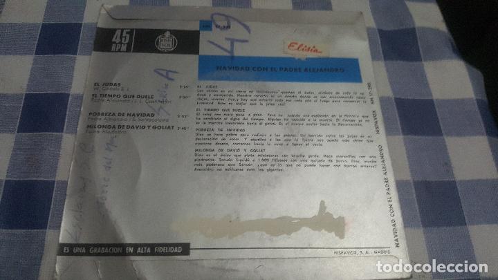 Discos de vinilo: NAVIDAD CON EL PADRE ALEJANDRO - Foto 2