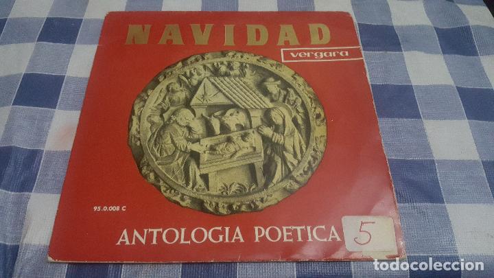 Discos de vinilo: ANTOLOGIA POETICA DE NAVIDAD - Foto 1