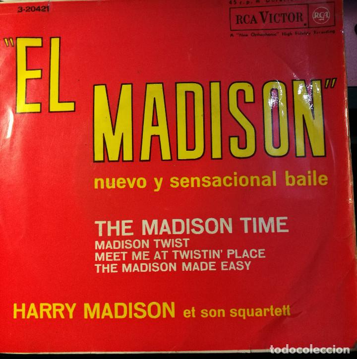 Discos de vinilo: El Madison - The Madison Time + 3 EP - Foto 1