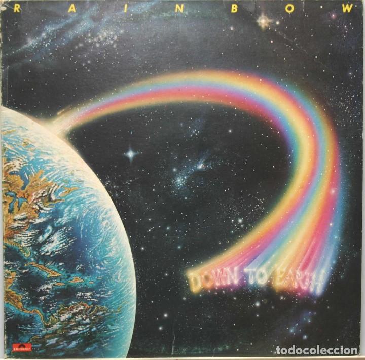 Discos de vinilo: RAINBOW down to earth lp polydor 1979 - Foto 1