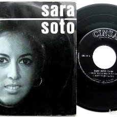 Discos de vinilo: SARA SOTO (CON LOS OPTIMISTAS) - CUANDO TODO DUERME + 3 - EP CINSA 1967 BPY. Lote 67117353