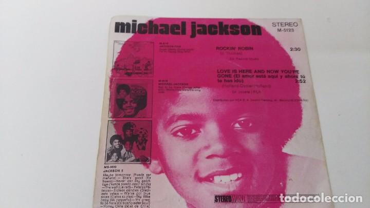 Discos de vinilo: disco de vinilo antiguo original michael jackson - Foto 2
