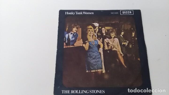 Discos de vinilo: disco de vinilo antiguo original the rolling stone honky - Foto 1