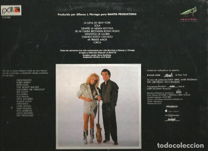 Discos de vinilo: LP MANTIS : LA LUNA DE NUEVA YORK - Foto 2