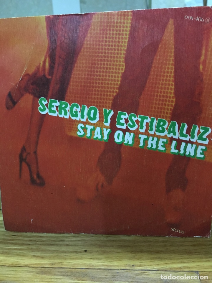 Disques de vinyle: SERGIO Y ESTIBALIZ-STAY ON THE LINE-1979