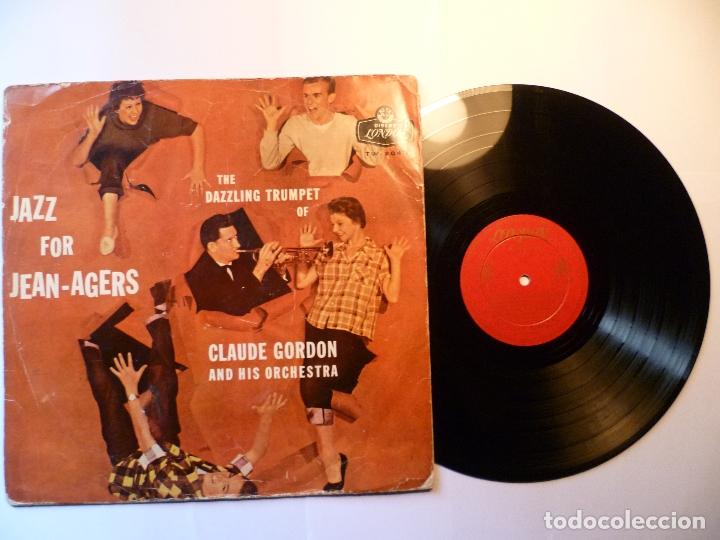 Discos de vinilo: JAZZ FOR JEAN -AGERS #THE DAZZLING TRUMPET OF CLAUDE GORDON AND HIS ORCHESTRA  LP 1956