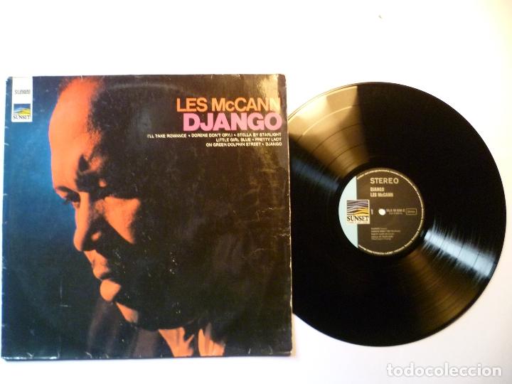 Discos de vinilo: LES MACCANN # DJANGO LP 1968 SUNSET SLS 50028Z EDICION ALEMANA