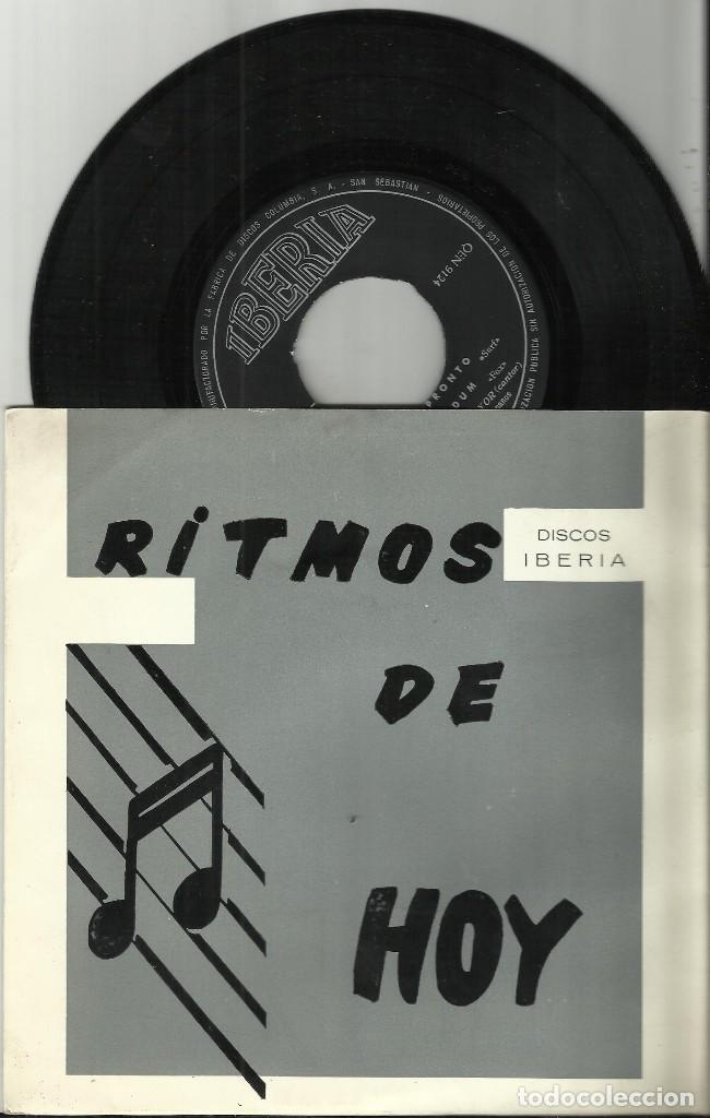 Discos de vinilo: CONJUNTO LOS HISPANOS CON EDUARDO FUENMAYOR ep 1966 - Foto 1