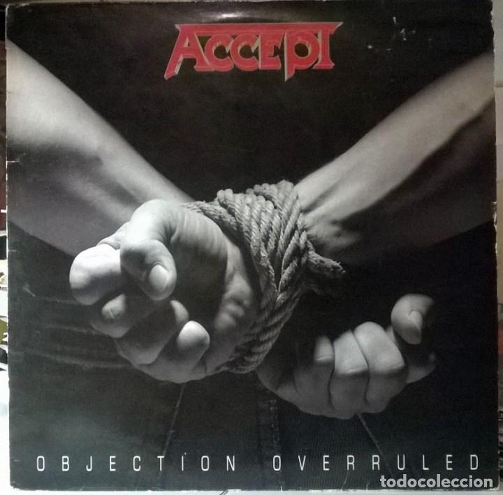 Discos de vinilo: Accept. Objection overruled. BMG, Netherlands 1993 LP - Foto 1