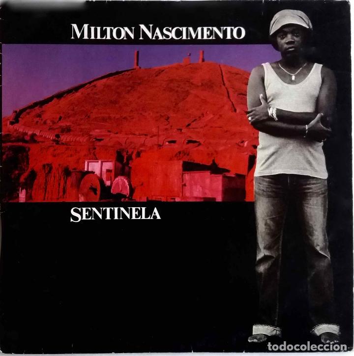 Disques de vinyle: MILTON NASCIMIENTO, SENTINELA. LP BRASIL CON LIBRETO