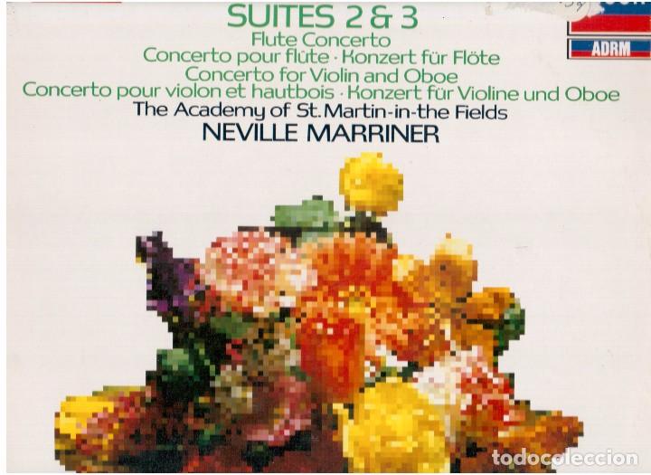 Discos de vinilo: DISCO DE VINILO LP J.S. BACH   SUITES 2 Y 3 - Foto 1