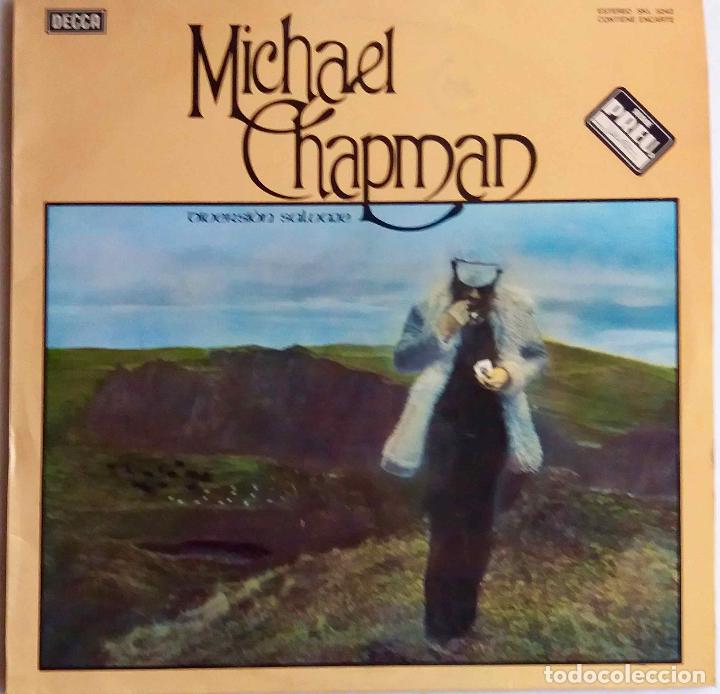 Discos de vinil: MICHAEL CHAPMAN, DIVERSI&Oacute;N SALVAJE. LP ESPA&Ntilde;A A&Ntilde;O 1976