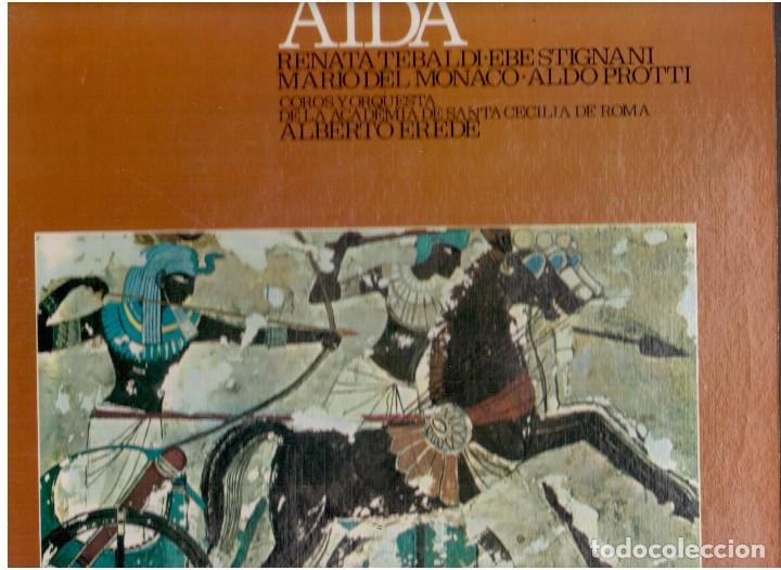 Discos de vinilo: DISCO DE VINILO L.P   AIDA   DE VERDI - Foto 1