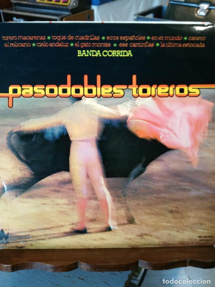 Discos de vinilo: Pasodobles Toreros - Banda Corrida - LP. - Foto 1