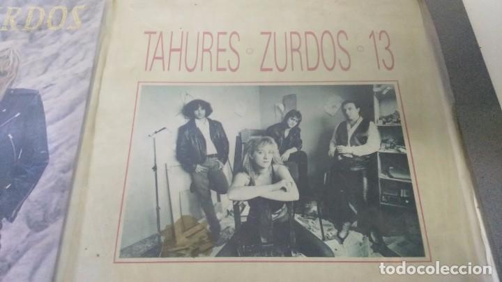 Discos de vinilo: lote de dos discos de  tahures  zurdos - Foto 3