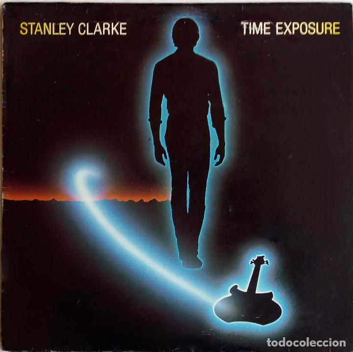 Discos de vinilo: STANLEY CLARKE, TIME EXPOSURE. LP ESPA&Ntilde;A - Foto 1