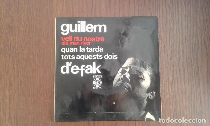 Discos de vinilo: single Guillem DEfak, concentric 6024 XC a&ntilde;o - Foto 1