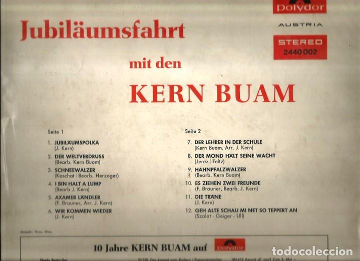 Discos de vinilo: LP KERN BUAM : JUBIL&Auml;MSFATHRT  ( AUSTRIA ) - Foto 2