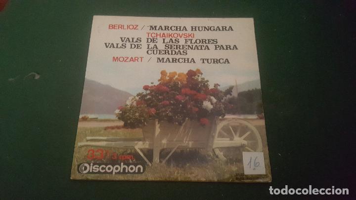Discos de vinilo: TCHAIKOWSKY, BERLIOZ Y MOZART   1964 - Foto 1