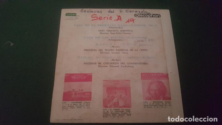 Discos de vinilo: TCHAIKOWSKY, BERLIOZ Y MOZART   1964 - Foto 2