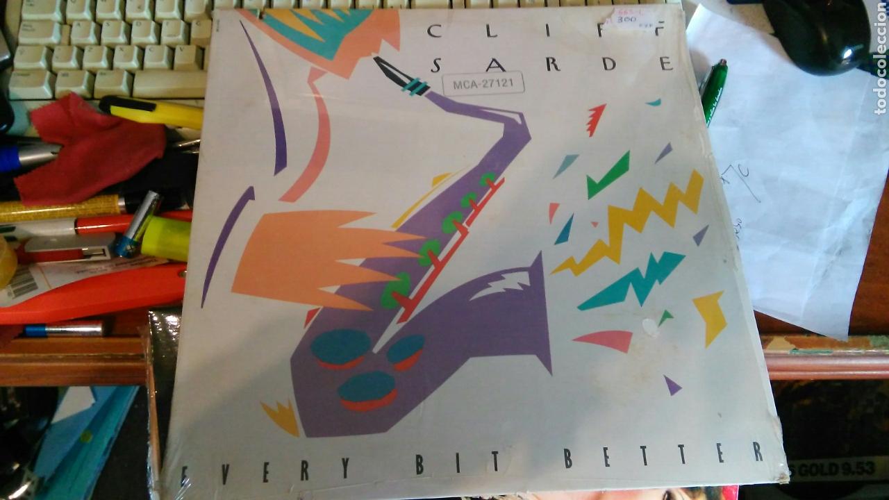 Discos de vinilo: Cliff sarde lp every bit better.u.s.a. 1984.precintado - Foto 1